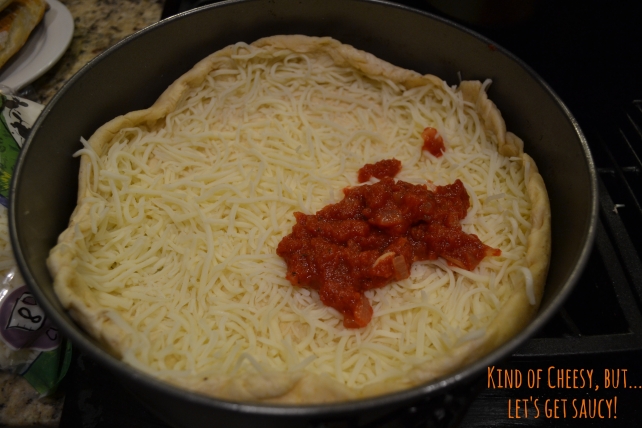 Chicago Style Pizza in Pan